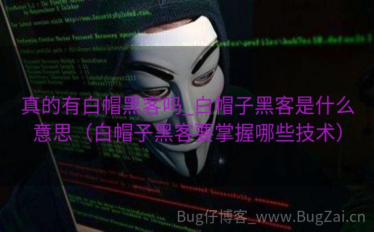 真的有白帽黑客吗_白帽子黑客是什么意思（白帽子黑客要掌握哪些技术）