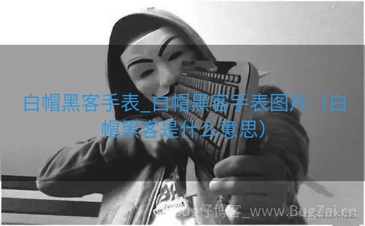 白帽黑客手表_白帽黑客手表图片（白帽黑客是什么意思）